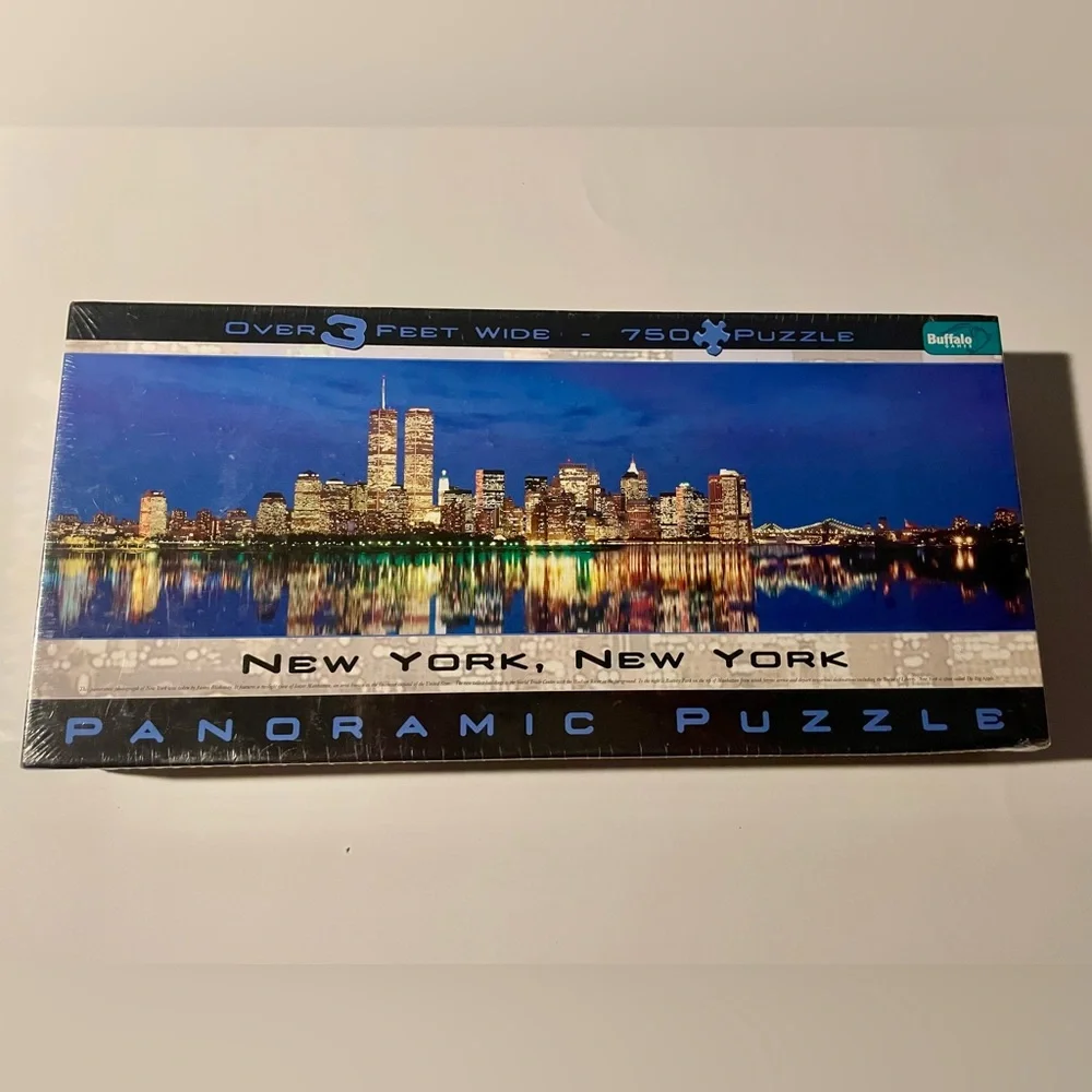 New York City Panoramic Puzzle New Sealed Over 3 Ft 750 Pieces Buffalo Games USA